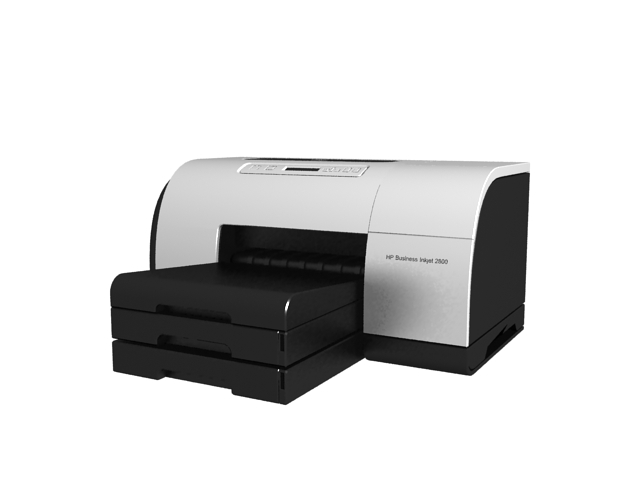 HP inkjet printer 3D Model