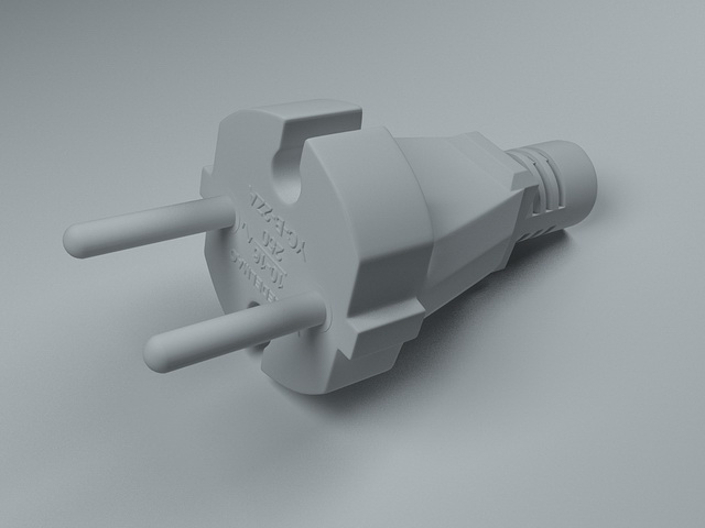 French plug 3D Model