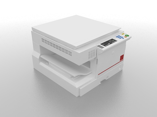 Copier machine 3D Model