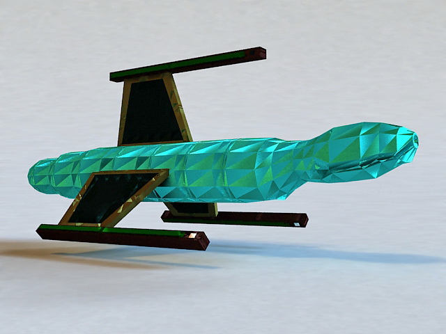 Military Spy Satellite 3D Model