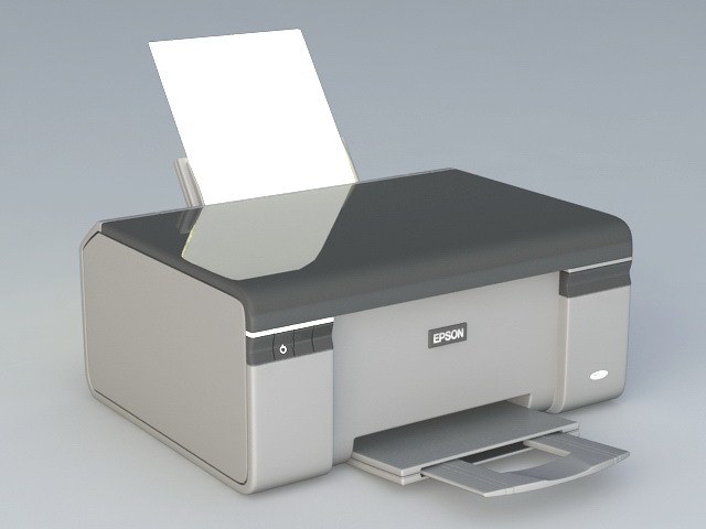 Epson Printer 3D Model