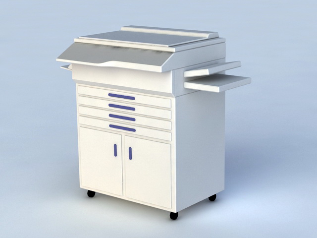 Photocopier Machine 3D Model