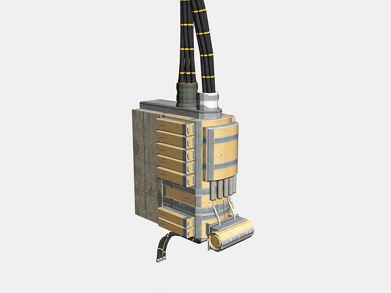 Electrical Shut Off Switch 3D Model