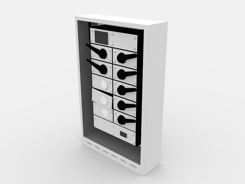 Circuit Breaker 3D Model