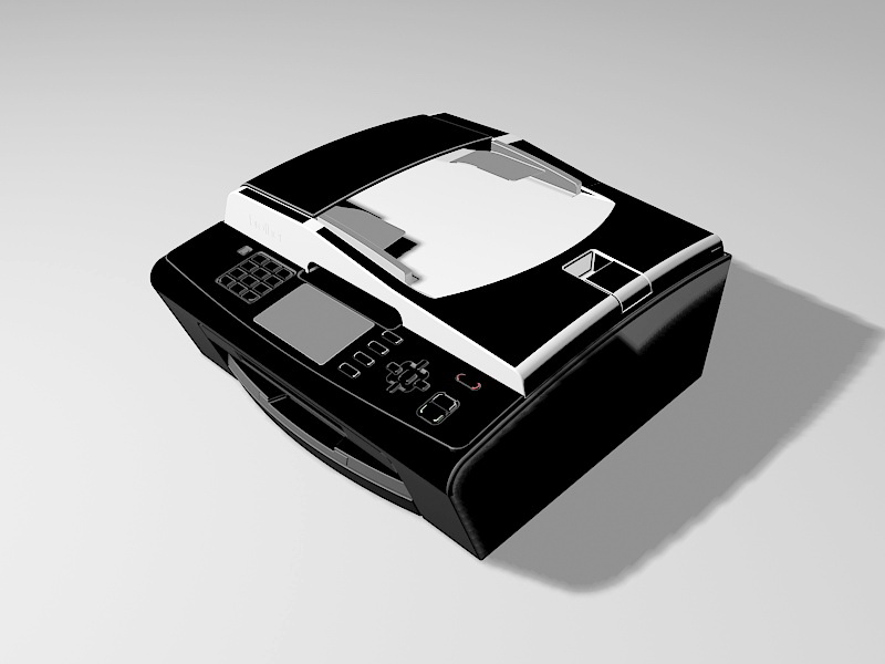 Brother MFC-J410 Printer 3D Model