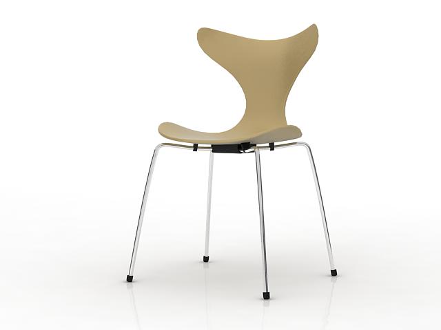 Eames dining chair 3D Model